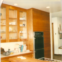 1985 cherry cabinets