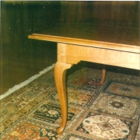 1985 Hetland cherry table