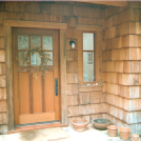 1990 redwood door