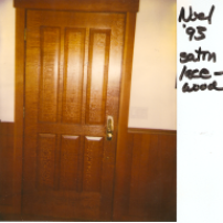1993 James satinwood door