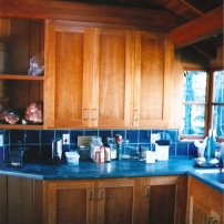 2004 Durrie Cherry cabinets