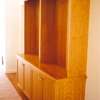 2004 Roebuck cherry bookcase