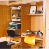 2007 Cox Fir cabinets15, desk