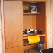 2007 Cox Fir cabinets17, desk